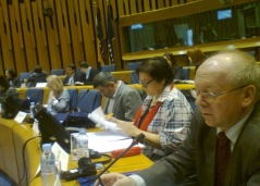22 March 2013 The delegation of the European Integration Committee at 7th COSAP in Sarajevo